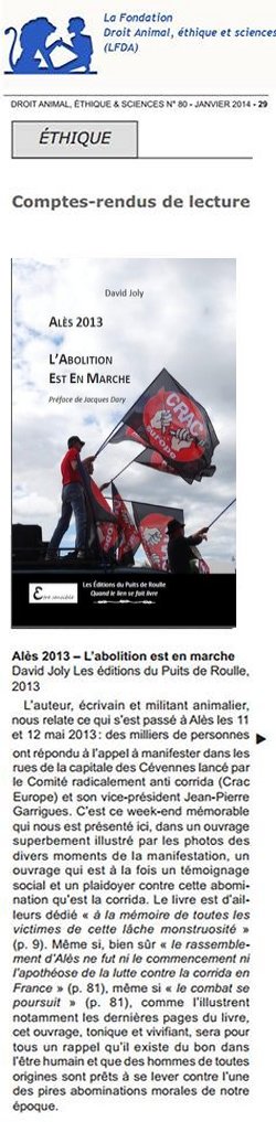 David Joly Alès Editions du Puits de Roulle
