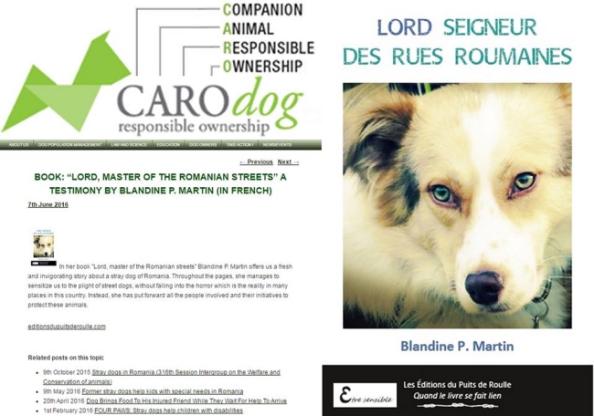 CARODogs Lord seigneur des rues roumaines